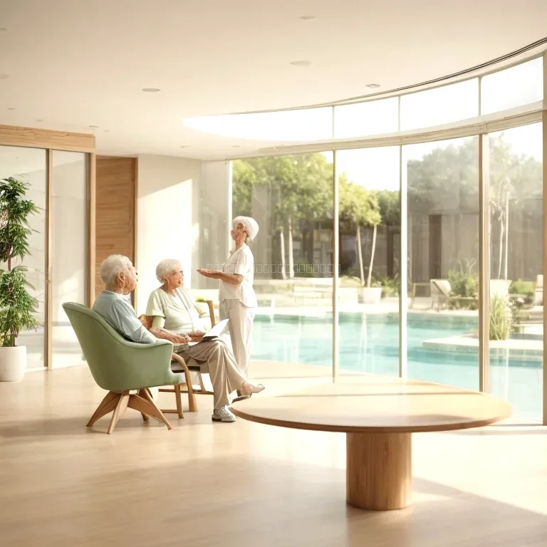 Panoramablick von SeniorNowBlick Residence auf die Umgebung